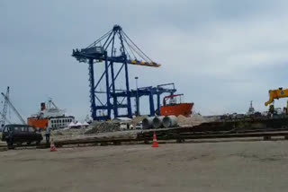 Official Reception for the First Ship at Vizhinjam  First Ship at Vizhinjam Port  Vizhinjam Port  വികസനക്കുതിപ്പിൽ വിഴിഞ്ഞം  ആദ്യ കപ്പലിന് ഔദ്യോഗിക സ്വീകരണം  രാജ്യാന്തര കപ്പല്‍ ചരക്ക്‌ ഗതാഗത മേഖല  വിഴിഞ്ഞം  വിഴിഞ്ഞം തുറമുഖം