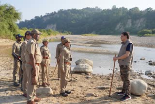CM Dhami in Corbett Tiger Reserve
