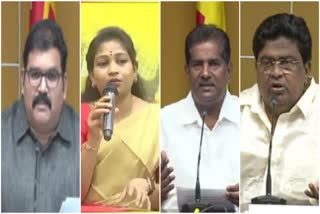 TDP leaders allegations against YCP government
