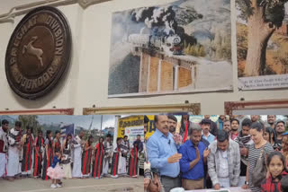 Public and tourists celebrated the 116th birthday of Nilgiri Mountain Railway