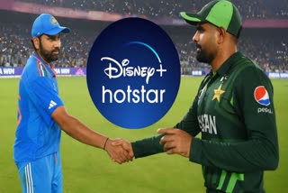 world cup 2023, 3.5 crore watched india pakistan match on disney plus hotstar