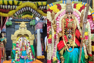 Navratri festival started at Madurai Meenakshi Amman Temple