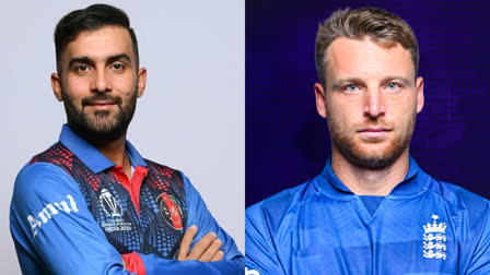 England vs Afghanistan  England vs Afghanistan Toss Report  Cricket World Cup 2023  Jos Buttler  Hashmatullah Shahidi  ഹഷ്‌മത്തുള്ള ഷാഹിദി  ജോസ് ബട്‌ലര്‍  ഏകദിന ലോകകപ്പ് 2023  ഇംഗ്ലണ്ട് vs അഫ്‌ഗാനിസ്ഥാന്‍