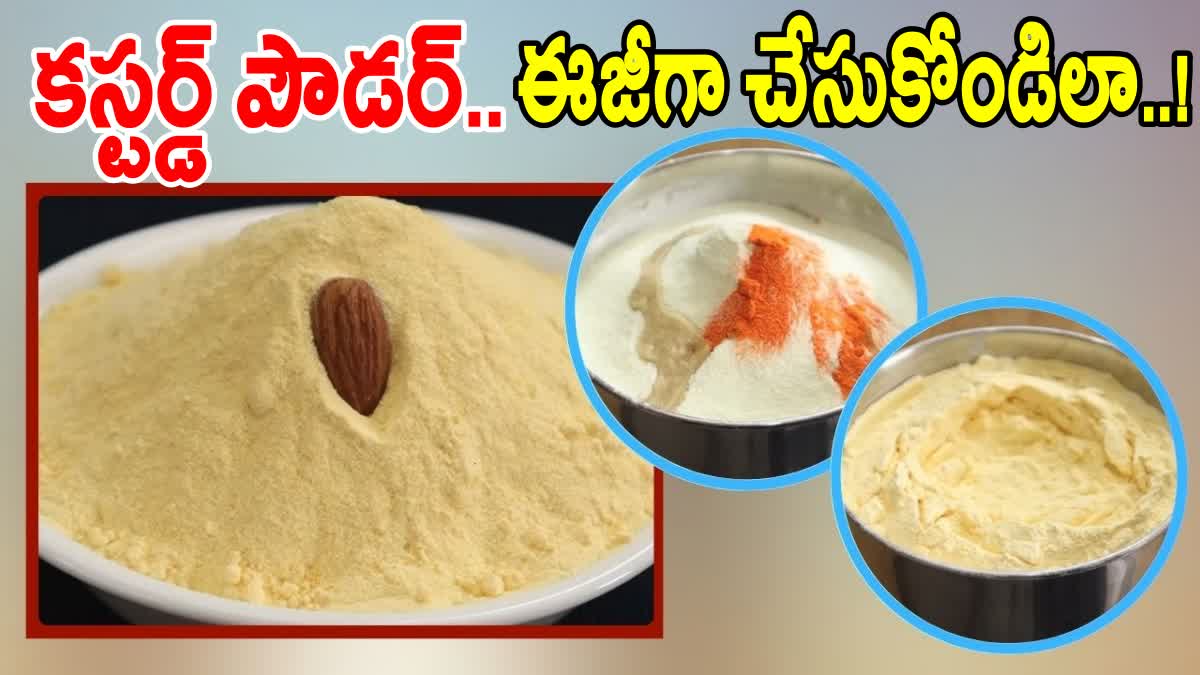 How to Make Custard Powder