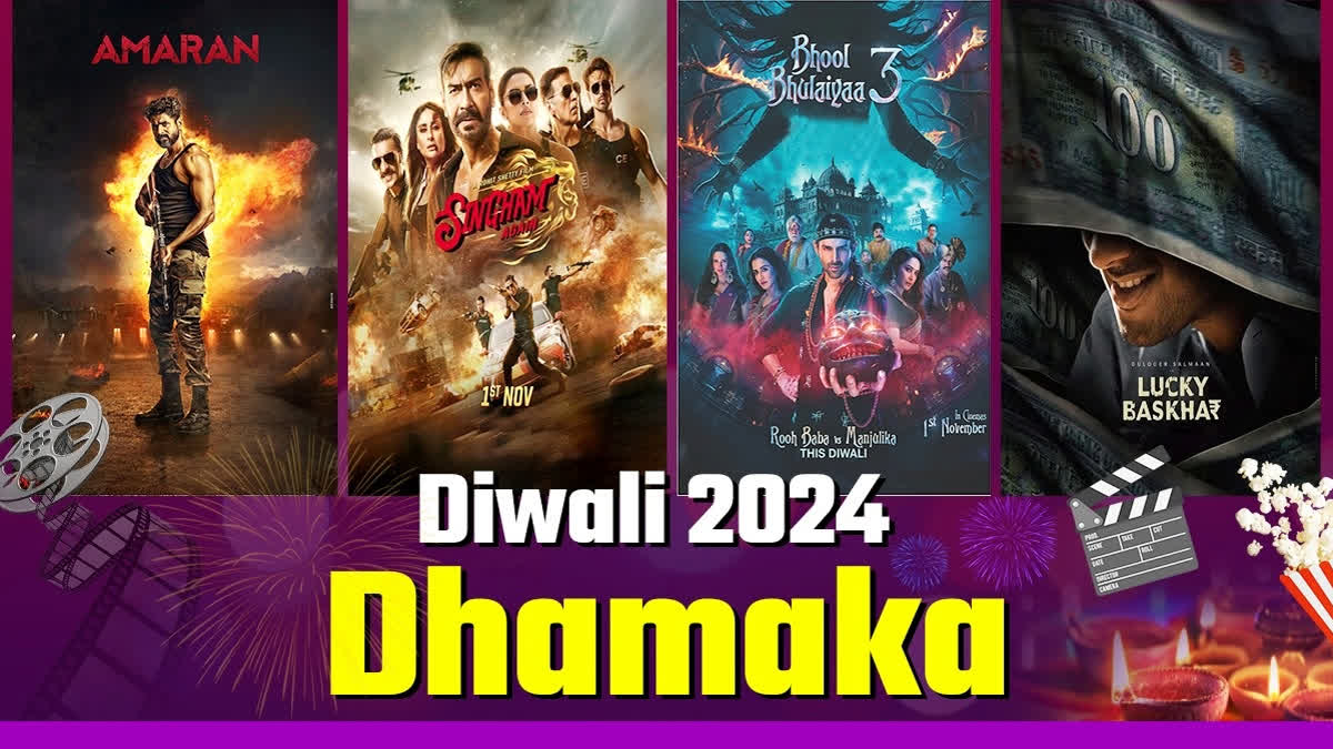 Singham Again, Bhool Bhulaiyaa 3 Vs South Films: Diwali 2024 Box Office ...