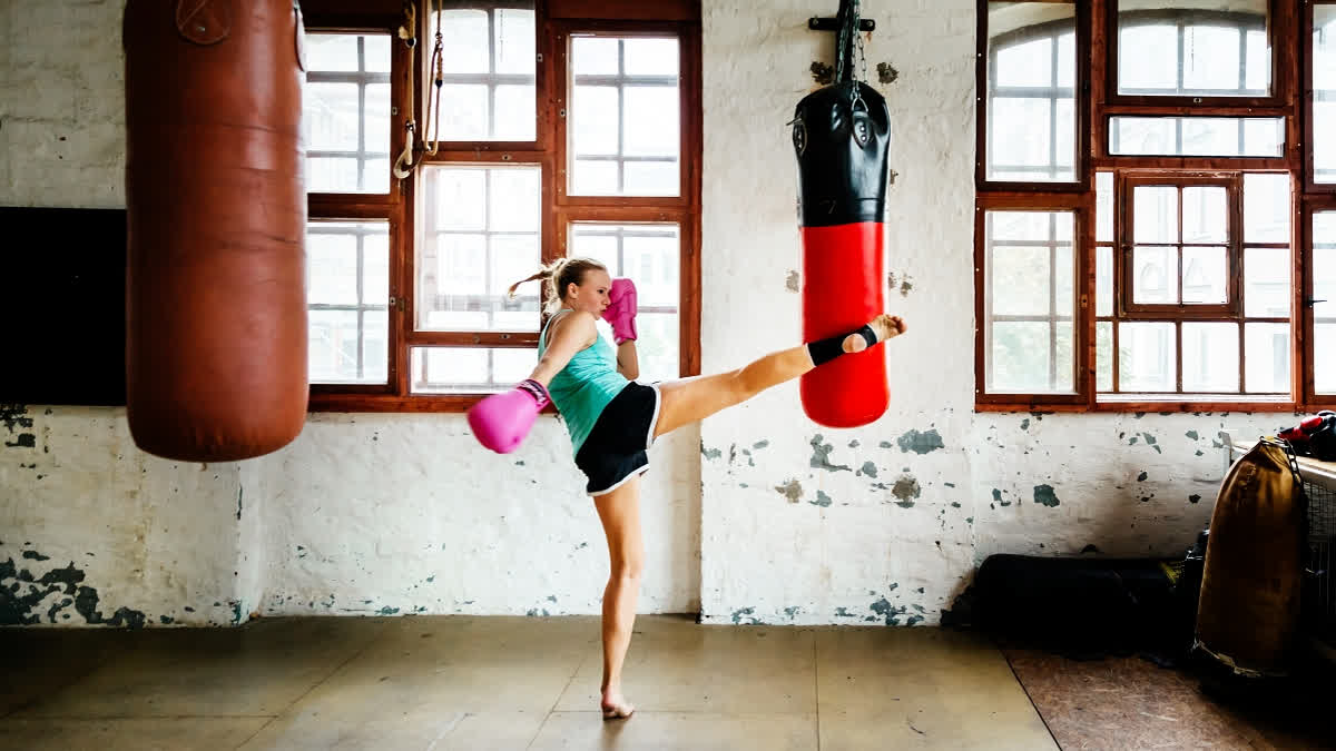 Kickboxing has become a popular exercise trend