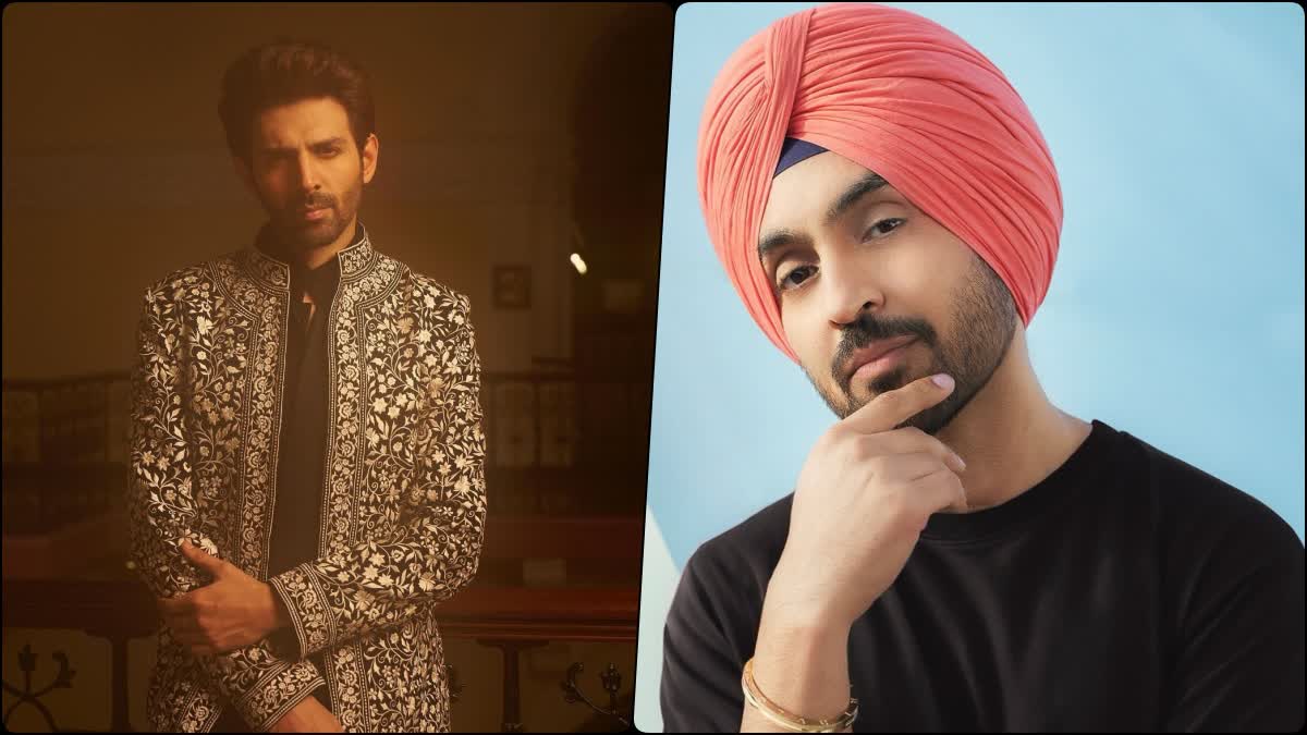 bhool bhulaiyaa 3 kartik aaryan collab with diljit dosanjh and pitbull