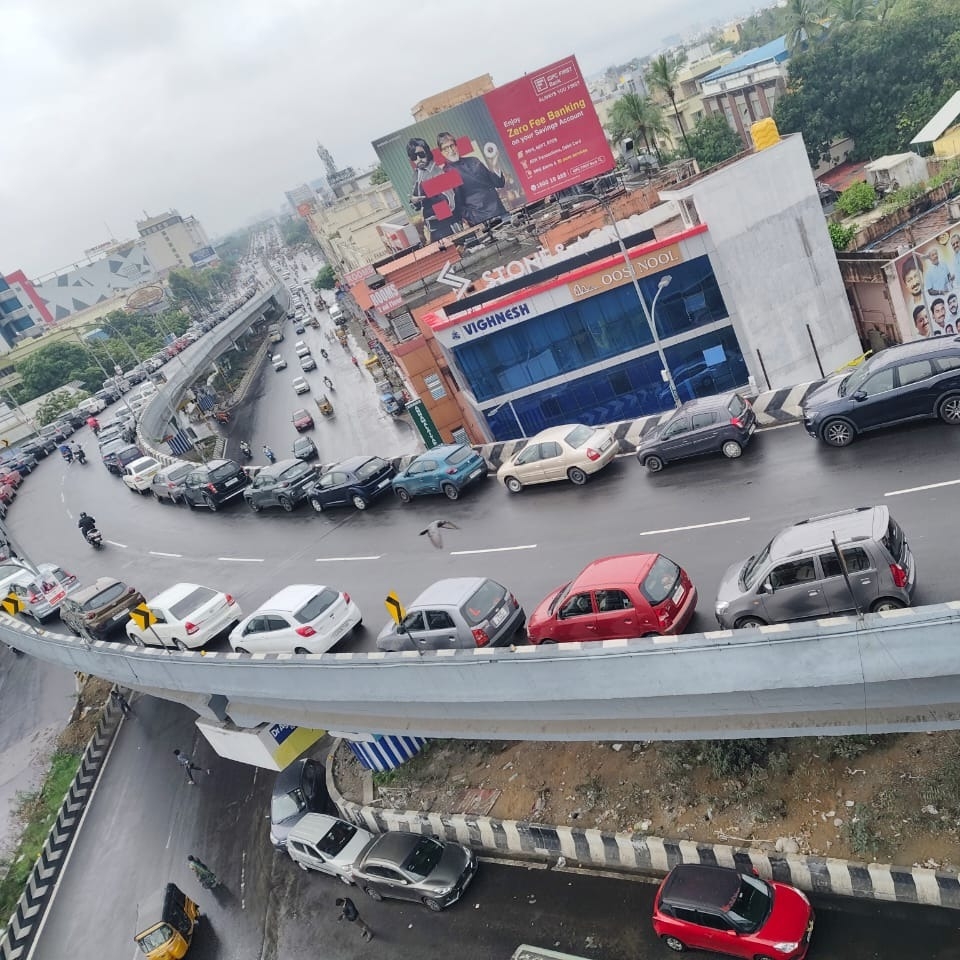 velachery flyover car parking images