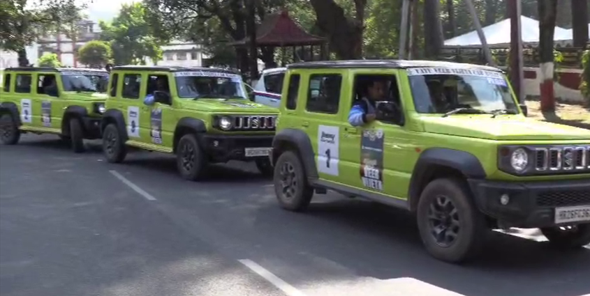 VAYU VEER RALLY REACHED DEHRADUN