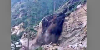 Massive Landslide In Uttarakhand's Joshimath