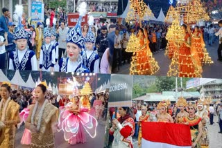 International Cultural Parade in Kullu Dussehra 2024