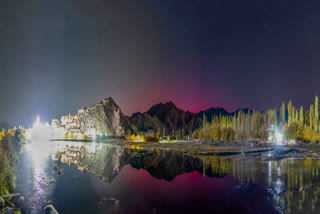 A beautiful aurora recently lit up the skies over Ladakh, capturing the attention of locals and scientists alike.