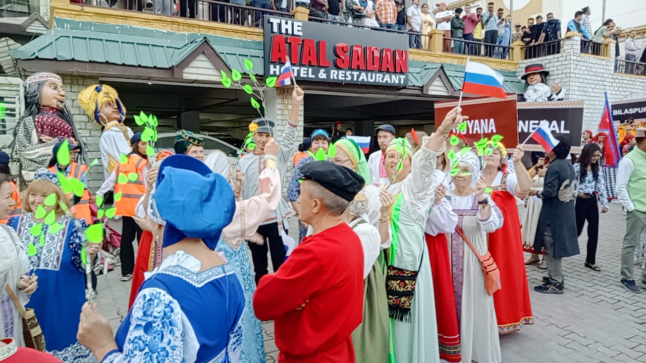 International Cultural Parade in Kullu Dussehra 2024