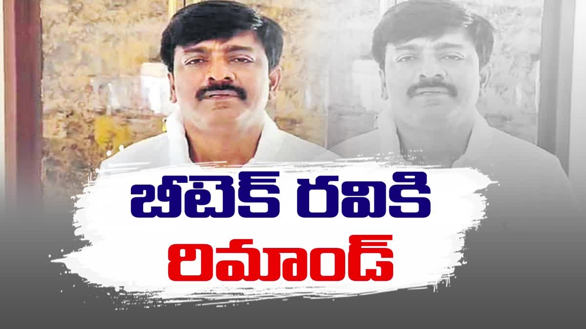 TDP leader BTech Ravi detained by police