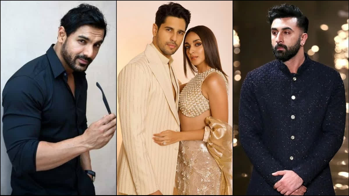 Kiara Advani, Sidharth Malhotra, Ranbir Kapoor, John Abraham attend World Cup semi-final clash between India and New Zealand