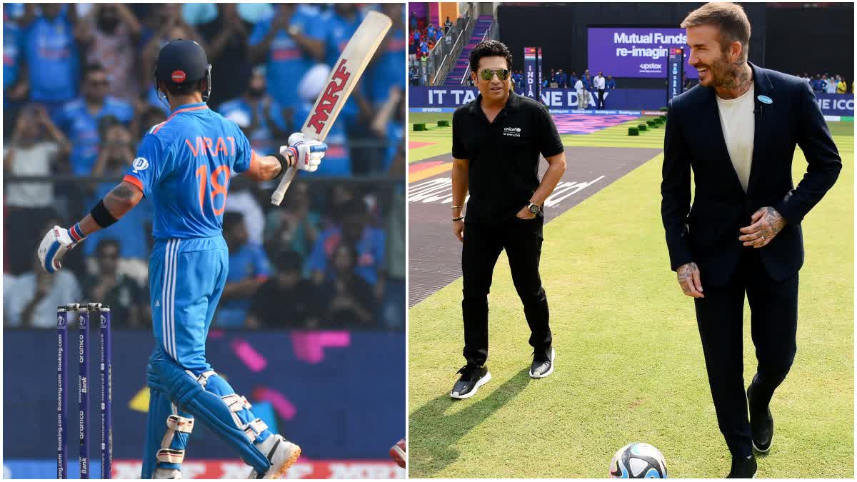Glimpses of India vs New Zealand  ICC World Cup 2023