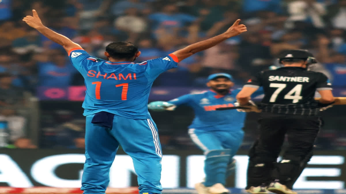 Mohammed Shami first Indian bowler to take seven wickets in an innings; does against New Zealand in World Cup semi-final