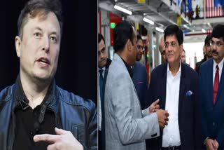 ടെസ്‌ല  കേന്ദ്രമന്ത്രി പിയൂഷ്‌ ഗോയല്‍  Tesla plant in California  ടെസ്‌ല കമ്പനി  ടെസ്‌ല കമ്പനി സന്ദര്‍ശിച്ച് കേന്ദ്ര മന്ത്രി  ഇലക്‌ട്രിക്‌ കാര്‍  ഇലക്‌ട്രിക്‌ കാര്‍ നിര്‍മാണ കമ്പനി  Elon Musk Apologizes Minister Piyush Goyal  Minister Piyush Goyal