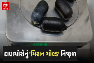 દિલ્હીના IGI એરપોર્ટ પરથી 1 કિલોથી વધારેનું સોનું ઝડપાયું