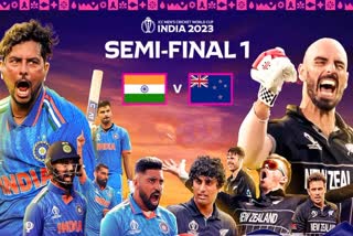 India vs NewZealand World Cup 2023 Semifinal