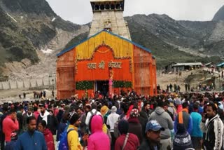 Kedarnath Dham temple doors closed