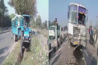 15 people were injured during a severe road accident in Morinda of Ropar