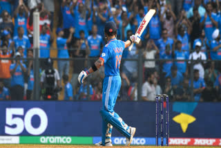 Virat Kohli breaks Sachin ODI Century Record  Virat Kohli most Century In ODI Cricket  Virat Kohli ODI Century  വിരാട് കോലി എകദിന സെഞ്ചുറി  സച്ചിന്‍റെ റെക്കോഡ് തകര്‍ത്ത് വിരാട് കോലി  ഏകദിന ലോകകപ്പ്