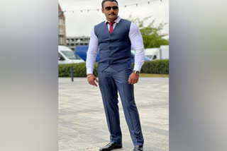 Kannada film actor Darshan Thoogudeepa on Wednesday appeared before the Rajarajeshwari Nagar police station to provide a statement regarding a case of his dogs allegedly biting a woman neighbour in the city, police said.