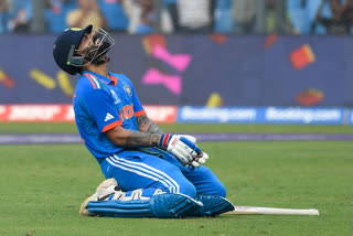 World Cup: Virat Kohli's record breaking ton takes India to mammoth 397/4 against New Zealand in first semi-final