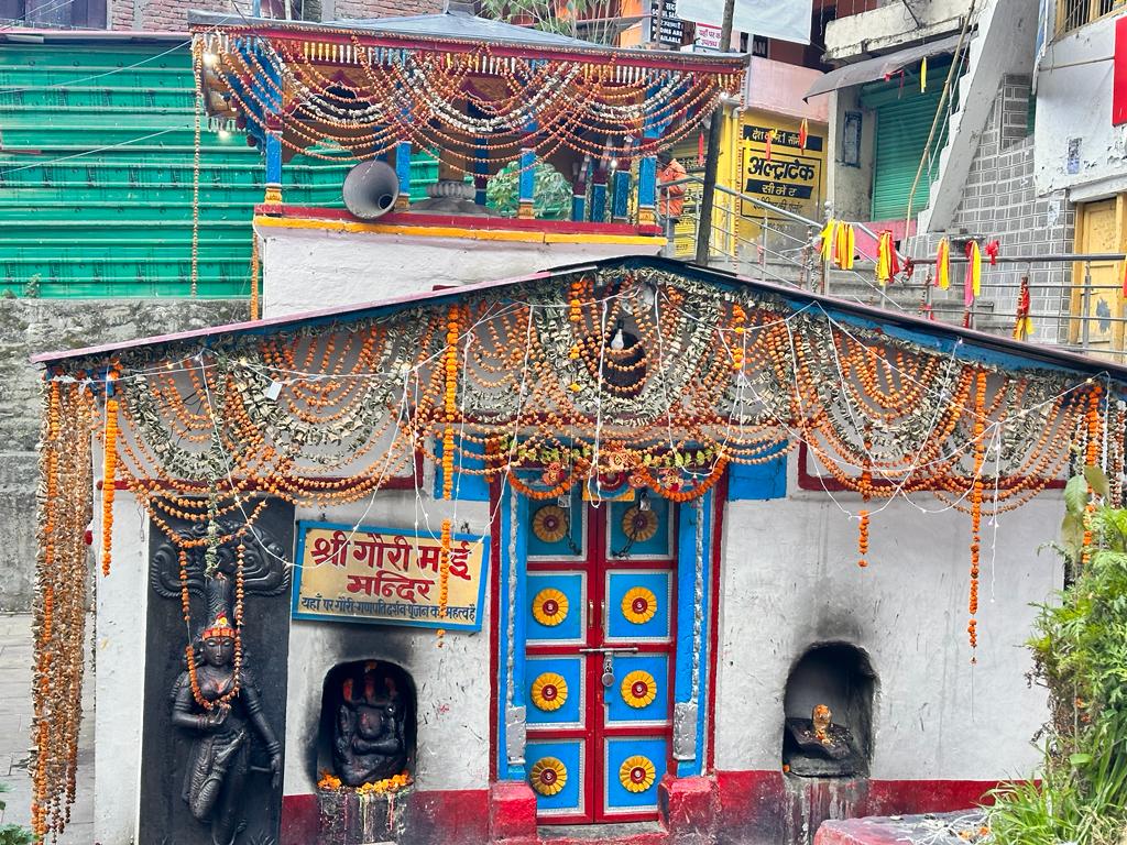 Gauri Mai Temple Door Closed for Winter