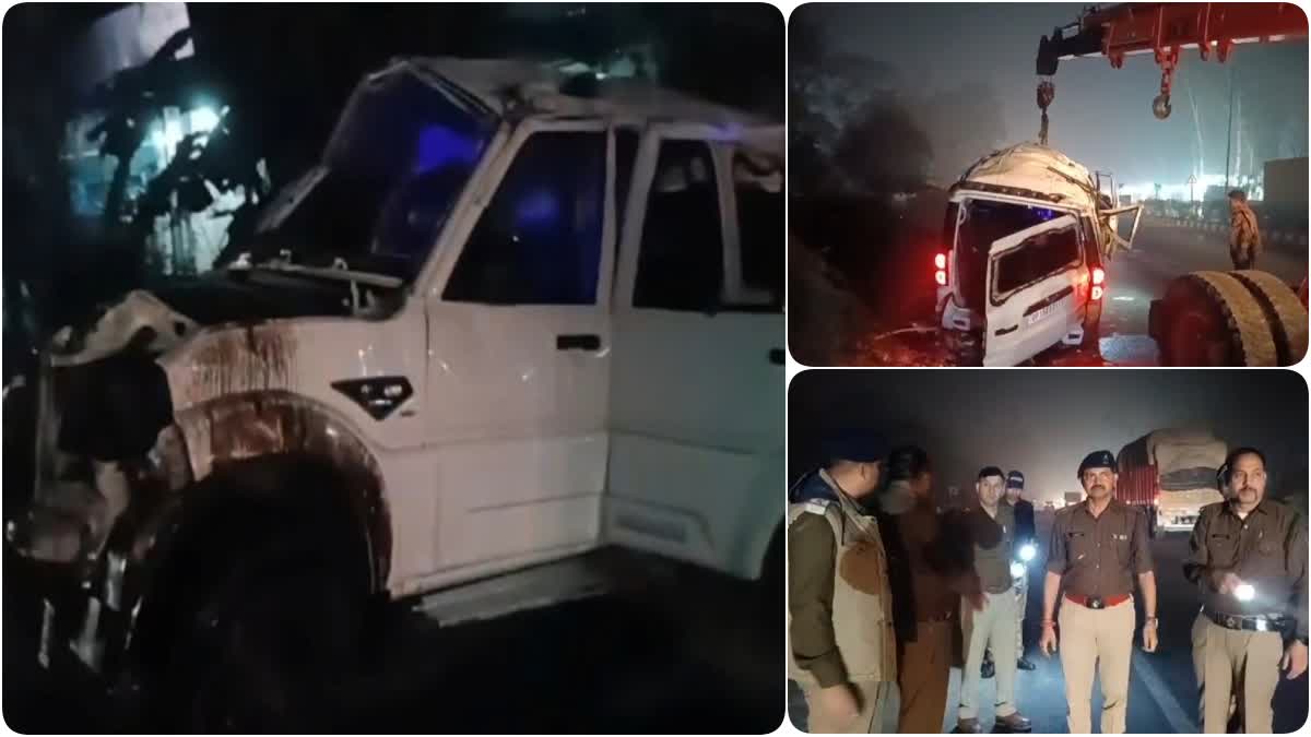 Scorpio car accident in roorkee