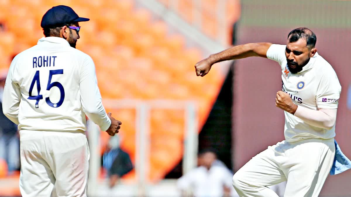 MOHAMMED SHAMI CELEBRATES