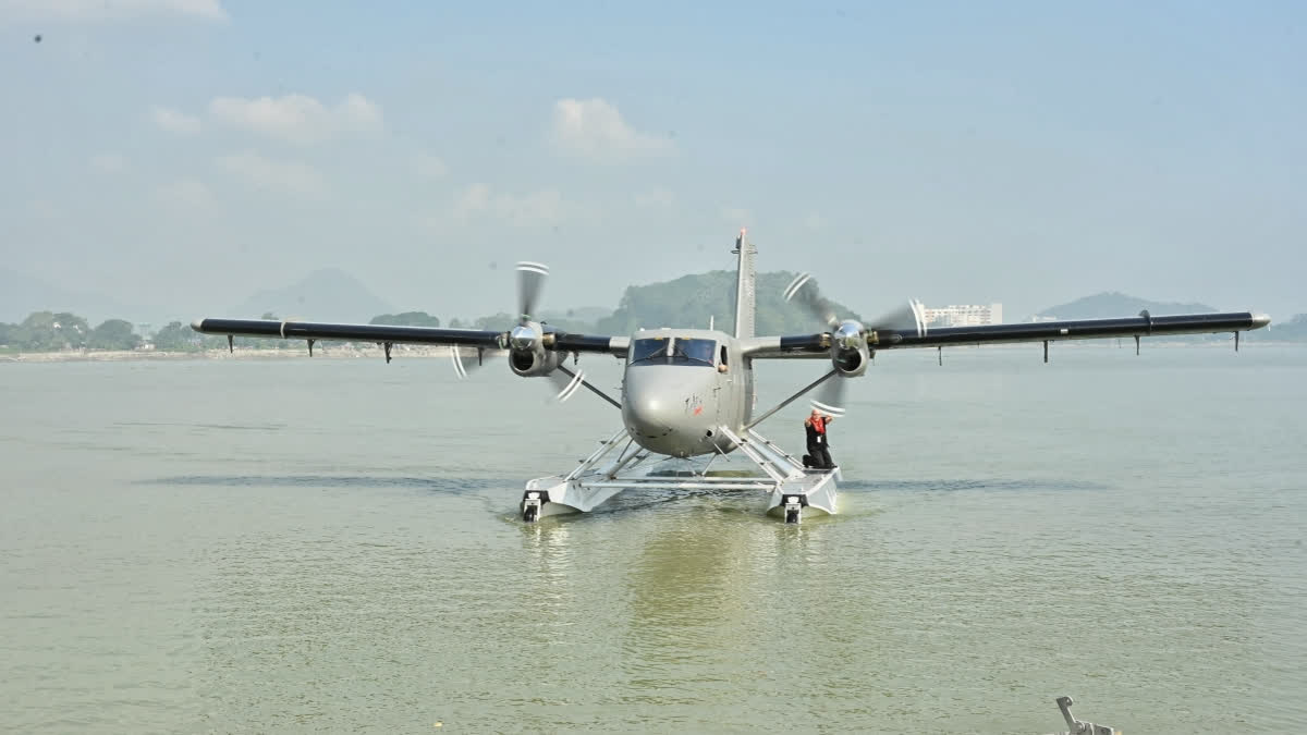 Global Leader In Aircraft Manufacturer Hold Seaplane Demonstration In Assam, Meghalaya