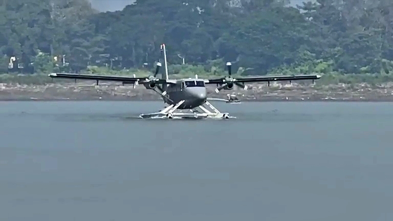 Seaplane launch in Guwahati