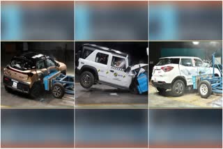 MAHINDRA THAR ROXX CRASH TEST  MAHINDRA CARS GETS 5 STAR RATING  MAHINDRA CARS CRASH TEST