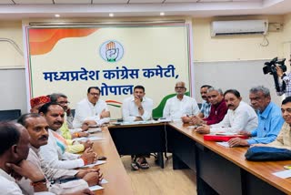 Madhya Pradesh Congress Executive Committee Dispute