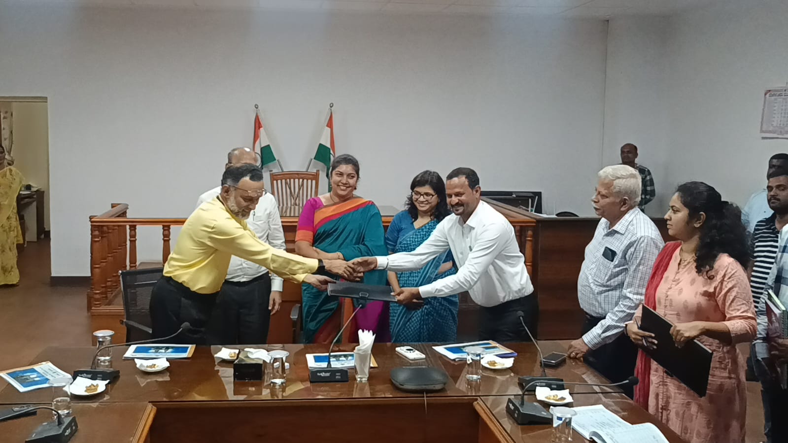 Tripartite agreement for the new project 'Green Male Mahadeshwara Hills'