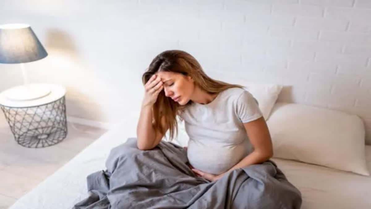 Why do most women get sick during pregnancy?