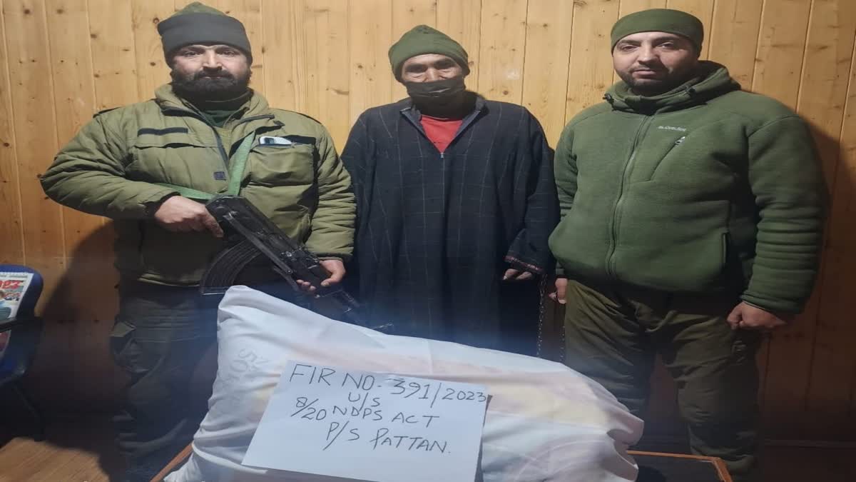 Drug peddler arrested in Baramulla