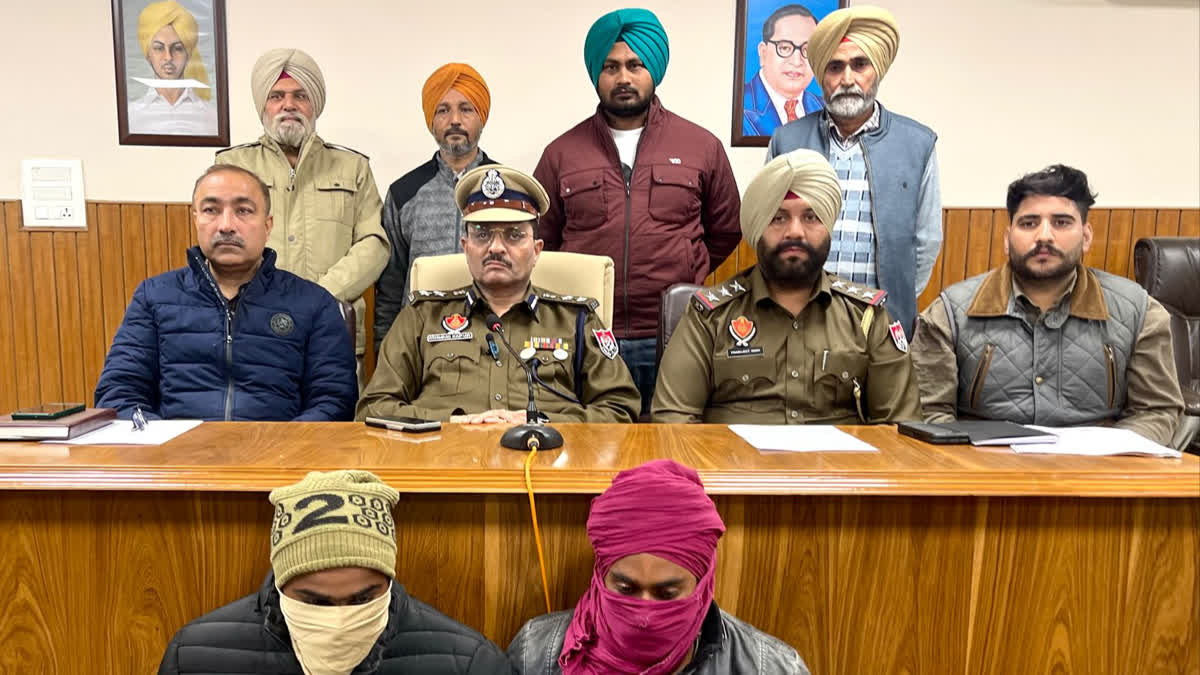 CIA staff of Tarn Taran arrested 02 accused along with 05 kg 20 grams of heroin