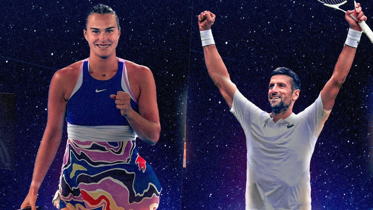 Novak Djokovic and Aryna Sabalenka were honored as the International Tennis Federation's 2023 ITF World Champions on Thursday. Notably, they are the only players to reach at least the singles semifinals at all four Grand Slam tournaments this season.