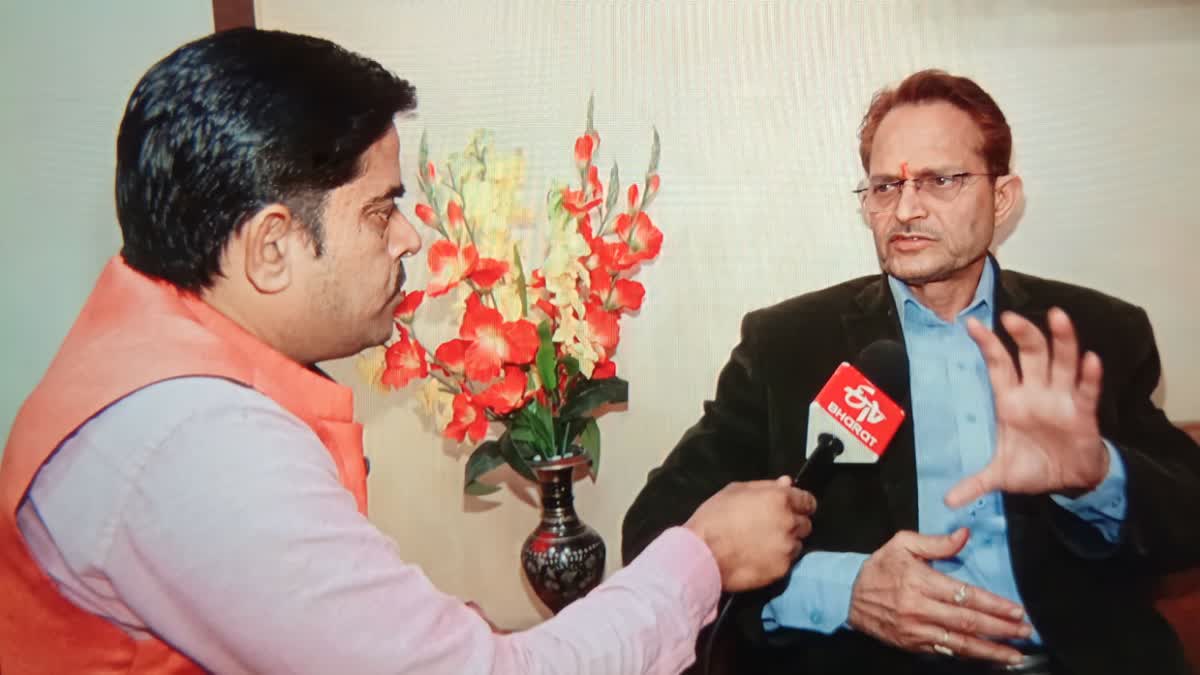 AP Singh talks with ETV Bharat