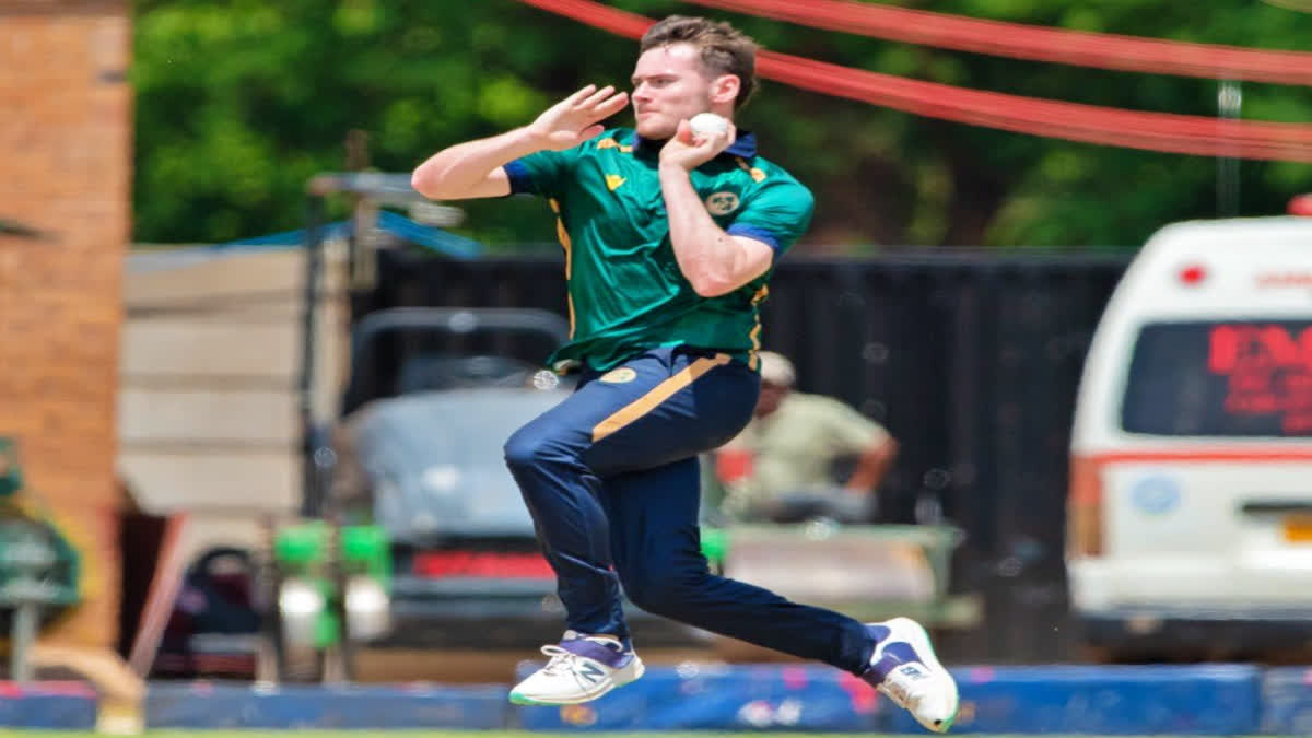 Ireland's left-arm pacer Joshua Little registered the best ODI figures for Ireland, becoming the only second bowler to pick a six-wicket haul in ODI cricket. Joshua Little achieved this feat against Zimbabwe in the second ODI at Harare Sports Club in Harar on Friday.