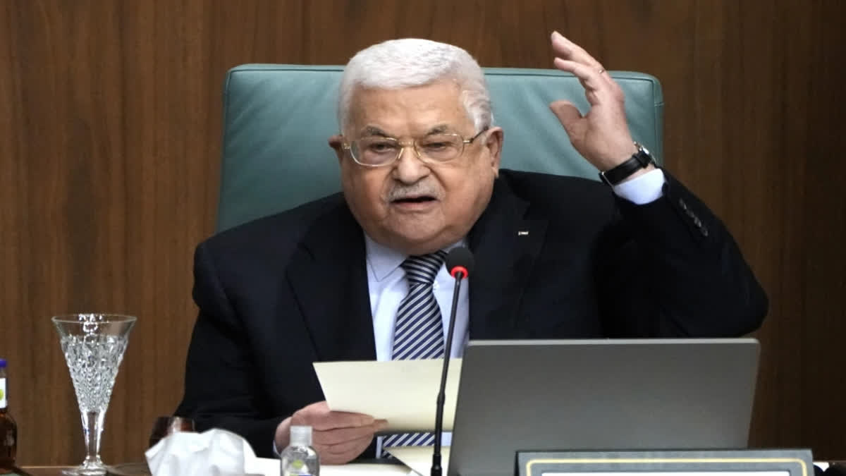 Palestine President Mahmoud Abbas
