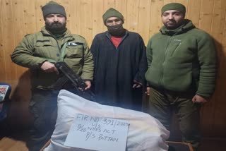 Drug peddler arrested in Baramulla