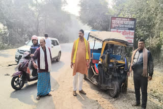 Truck And Auto Collide In Bhagalpur