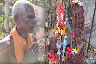 Old Stone Idols found from Reba River