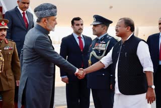 Sultan Haitham bin Tariq of Oman reached India