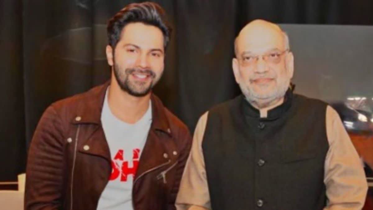 Varun Dhawan met Amit Shah