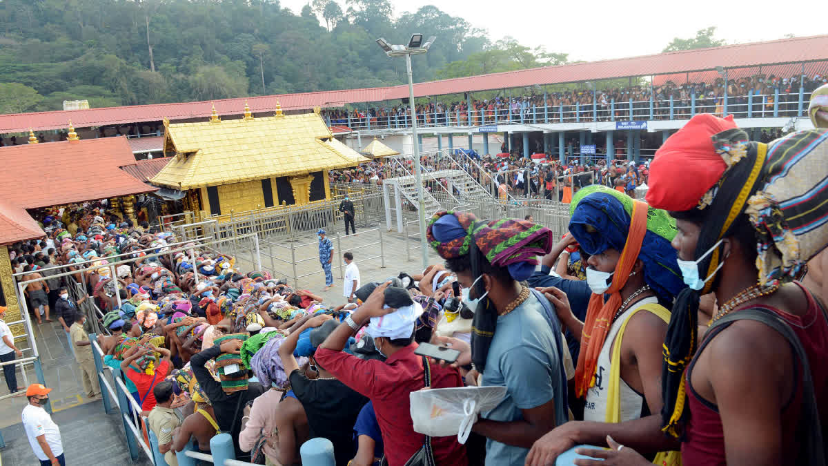 SABARIMALA PILGRIMAGE  SABARIMALA TEMPLE  DEVASWOM BOARD SABARIMALA REVENUE  ശബരിമല വരുമാനം